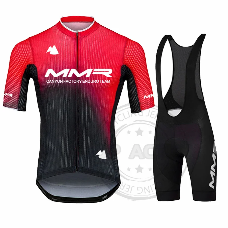 Летняя мужская велосипедная одежда с коротким рукавом 2023 MMR новая велосипедная одежда MTB для гонок по горным дорогам на открытом воздухе, велосипедная рубашка для триатлона Изображение 0