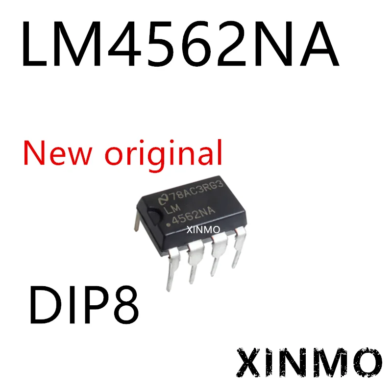 1-10 шт./лот LM4562NA LM4562 Hi-Fi Аудио Двойной Операционный Усилитель Обновление Операционного Усилителя AD827SQ/883B OPA2604A JN NE5532P для Предусилителя DAC Изображение 0