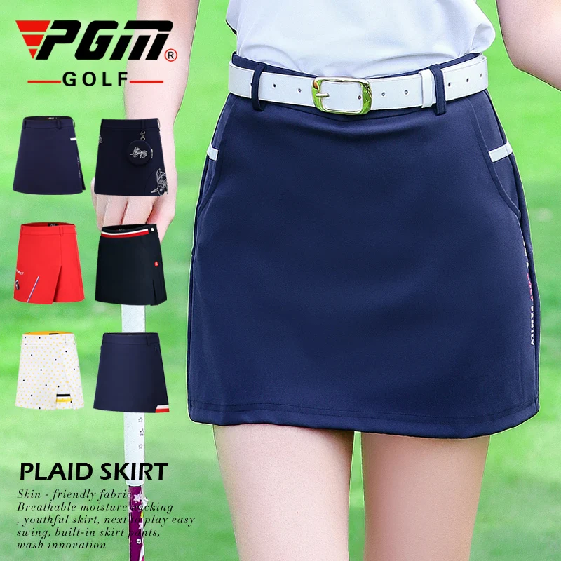 Одежда для гольфа, женская короткая юбка, женская летняя спортивная юбка для отдыха, одежда для девочек, юбка для защиты от воздействия, короткое платье XS-XL Изображение 0