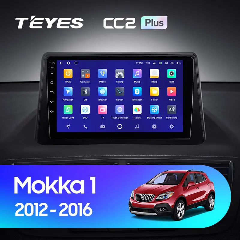 TEYES CC2L CC2 Plus Для Opel Mokka 1 2012-2016 Автомобильный Радио Мультимедийный Видеоплеер Навигация GPS Android No 2din 2 din DVD Изображение 1