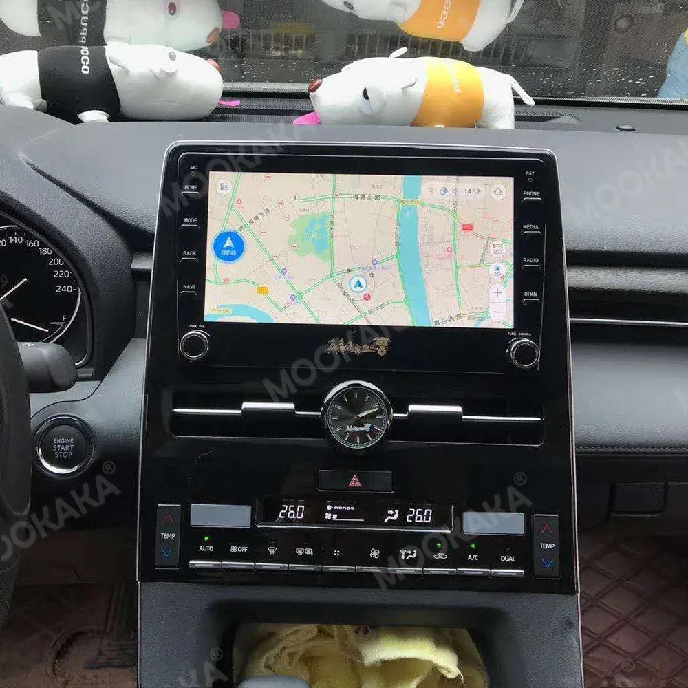 Автомобильное Радио Для Toyota Avalon 2018-2020 Android GPS Навигация Мультимедийный Плеер Сенсорный Экран DSP Стерео Головное Устройство Изображение 2