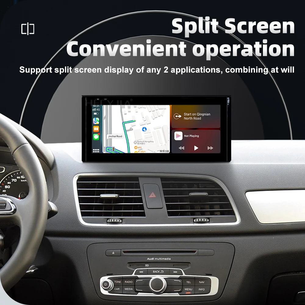 8-Ядерная Система Android 11 Автомобильный Мультимедийный Стерео Для Audi Q3 Google WIFI 4G SIM 8 + 128 ГБ Оперативной Памяти IPS Сенсорный Экран GPS Navi Carplay Изображение 3