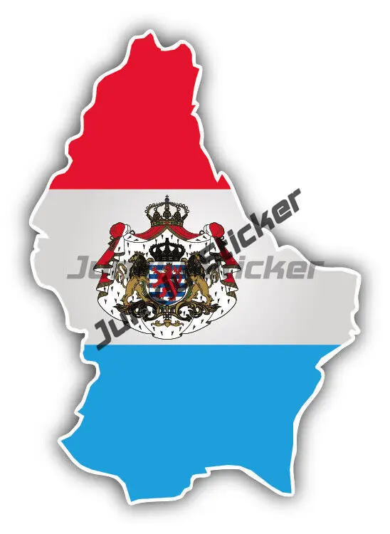 Карта Люксембурга, наклейки с флагом, гербом Люксембурга, автомобильные наклейки, городской щит, наклейки для путешествий, аксессуары, наклейки W205 спереди. Изображение 4