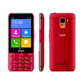 3,5-дюймовый кнопочный смартфон с сенсорным экраном, 1 ГБ + 8 ГБ, четырехъядерный мобильный телефон 4G LTE, 3,2 МП 2000 мАч, Android 6,0, Wi-Fi, GPS, мобильный телефон