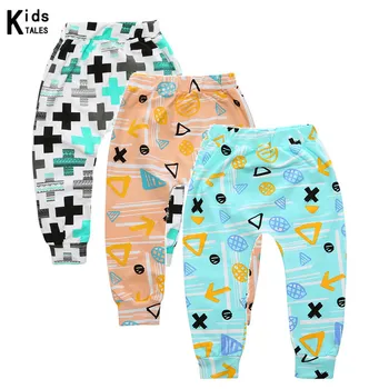 3 шт. / упак. детские штаны, летние и осенние модные хлопчатобумажные брюки, штаны для новорожденных мальчиков и девочек, брюки RK-137