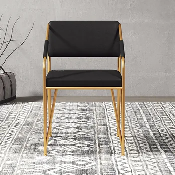 Спинка обеденного стула Nordic Luxury, Современные Обеденные стулья, Мебель для конференций в ресторане отеля, Предметы домашнего обихода WZ