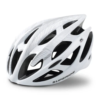 Велосипедный шлем SUPERIDE Sports XC MTB с подсветкой заднего вида, встроенный в форму Для верховой езды, Велосипедный шлем, Вентилируемый Дорожный велосипед, Шлем для горного велосипеда