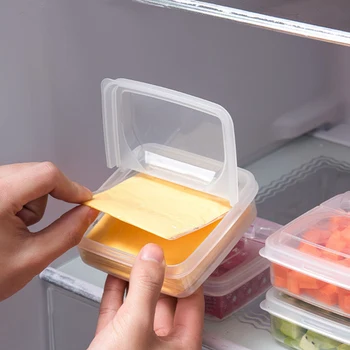 Коробка для хранения масла и сыра, Коробка для хранения продуктов, фруктов, Портативный Холодильник, Органайзер для хранения овощей и имбиря, контейнер для сыра