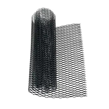 Универсальная сетка для автомобильного гриля 40x13 из алюминиевого сплава, Автомобильная решетка из алюминиевого сплава, окрашенная в черный цвет, Вставка для автомобильной решетки из алюминиевого сплава