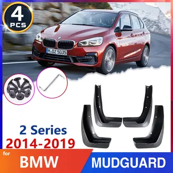 Автомобильные Брызговики для BMW 2 Серии F45 F46 Gran Active Tourer 2014~2019 2015 Splsah Guards, Автоаксессуары-Товары