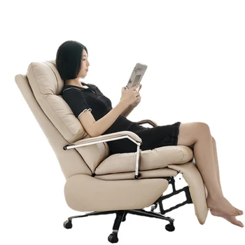 TLL Электрическое Удобное Кресло руководителя Компьютерное кресло с легкой роскошной спинкой Кресло руководителя