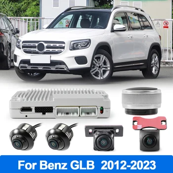 360-Градусная Автомобильная Супер 3D Панорамная Камера 1080P для Benz GLA 2012 2013 2014 2015 2016 2017 2018 2019 2020 2021 2022 2023