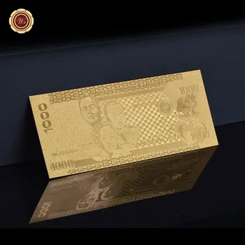 Филиппины, Позолоченная банкнота номиналом 1000 банкнот, Сувенир, Бизнес-подарок для коллекции, Домашний декор