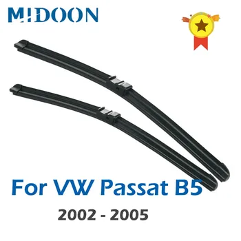 Щетки Передних Стеклоочистителей MIDOON Wiper LHD RHD Для VW Passat B5 B5.5 2002-2005 Лобовое Стекло Лобовое Стекло Переднее 21