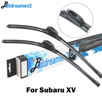 Buildreamen2 Щетка стеклоочистителя для стайлинга автомобилей Subaru XV 2011-2018, подходящие рычаги-крючки/кнопочные рычаги