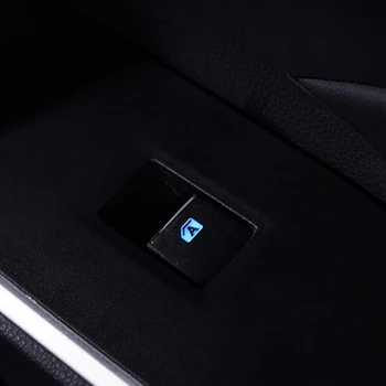 Автомобильный светодиодный выключатель единого стеклоподъемника для Toyota RAV4 2019-2022 Подсветка левого переднего колеса