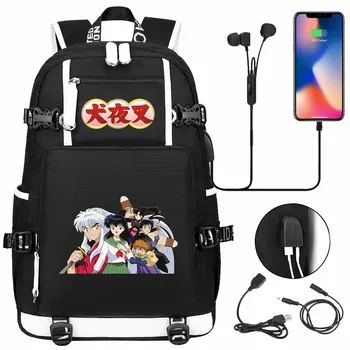 Поддержка 30 цветов Узор Индивидуальные принты USB Классический стиль Мужской походный рюкзак Рюкзак для подростков Школьная сумка для студентов