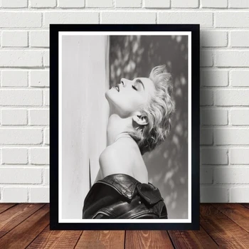 Мадонна Музыкальная звезда Плакат Холст художественная печать Украшение дома Настенная живопись (без рамки)