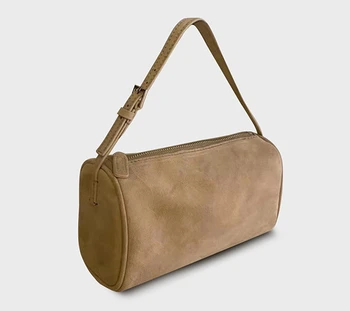 Замшевая сумка-держатель для ручек, замшевая сумка подмышками, мини-квадратная сумка, кожаная сумка-держатель для ручек, сумки для женщин 2022, новые роскошные сумки