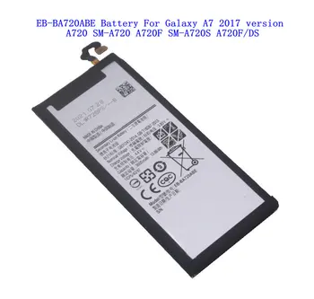 1x3600 мАч EB-BA720ABE Сменный Аккумулятор Для Samsung Galaxy A7 2017 версии A720 SM-A720 A720F A720S A720F/DS Аккумуляторы