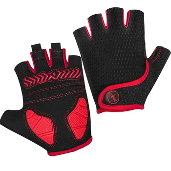 Летние спортивные велосипедные перчатки, 5 мм гелевая накладка на полпальца, MTB Велосипедные перчатки, противоударные велосипедные перчатки для мужчин/ женщин