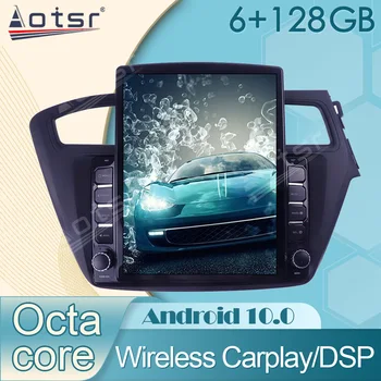 Android 10 для Hyundai I20 2013 - 2017, Автомобильное радио, Мультимедиа, видео, GPS-навигация, магнитофон, автомагнитола, головное устройство DPS