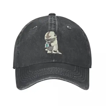 Appa Sip Sip The Last Airbender Бейсбольная кепка унисекс из потертого хлопка, шляпы, кепка, ретро Летняя солнцезащитная кепка для улицы