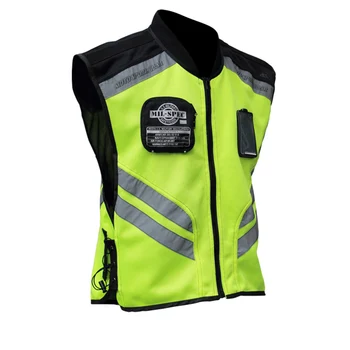 M-XXXL жилет безопасности для верховой езды, спортивный мотоциклетный светоотражающий жилет, флуоресцентная гоночная куртка без рукавов с высокой видимостью, мото снаряжение