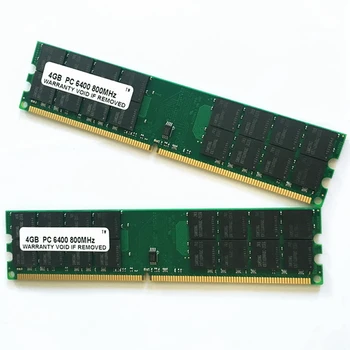 2X 4 ГБ оперативной памяти DDR2 800 МГц 1,8 В PC2 6400 DIMM 240 контактов для оперативной памяти материнской платы AMD