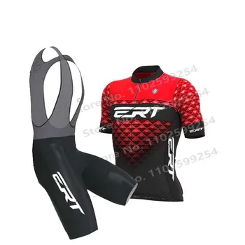 2023 Мужские велосипедные майки ERT с коротким рукавом, Велосипедная одежда, Быстросохнущая велосипедная одежда, Майо, велосипедная одежда Ciclismo