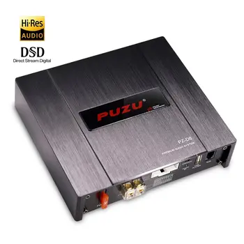 Автомобильный аудиоусилитель DSP PUZU PZ-D8, 4 входа, 8 выходов, процессор качества звука класса D, 31 Сегментная настройка эквалайзера высокой мощности