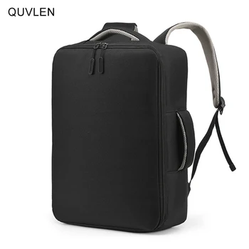 Большой вместительный мужской рюкзак для ноутбука 15,6 дюймов, многофункциональный деловой рюкзак с USB-портом для зарядки, водонепроницаемый рюкзак