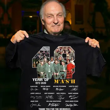 48 лет Ma-Sh M * a * s * h Любителям кино в подарок Фирменная юбилейная футболка унисекс