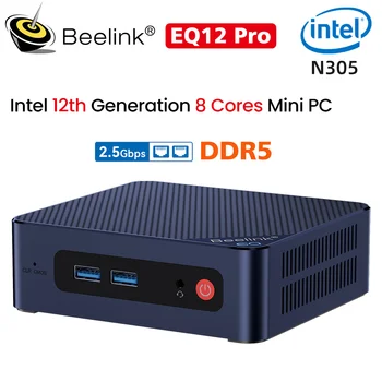 Beelink EQ12 GK Mini S12 Pro 12-го поколения Intel Core i3 N305 N95 N100 J4125 Мини-ПК 8 ГБ 128 ГБ 256 ГБ Игровой компьютер VS U59 Pro GK3V