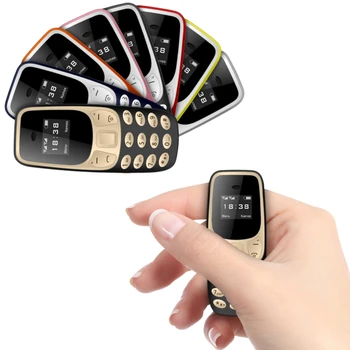 Маленький мобильный телефон с сервоприводом, Bluetooth-номеронабиратель, Волшебный голос, запись телефонных звонков с низким уровнем излучения, мини-мобильный телефон с разблокировкой 2/3 SIM-карты GSM