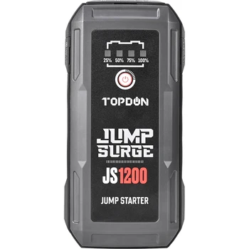 TOPDON supply js1200 smart powerbank мощный ускоритель jump starter booster boost box аккумулятор автомобильный мини аварийный инструмент для запуска перемычек