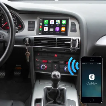 Для Audi MMI 3G CarPlay box обновление A1 A3 S3 A4 A5 S4 S5 B8 A6 A7 C6 S6 S7 C7 A8 Q2 Q3 Q5 Q7 Автомобильный Экран Android Auto Kit Адаптер