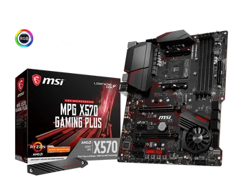 Новая Игровая Материнская плата MSI MPG X570 GAMING PLUS с AMD AM4 SATA 6 Гб/с M.2 USB 3.2 Gen 2 HDMI ATX