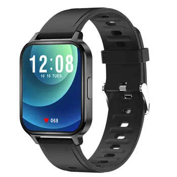Спортивные смарт-часы, водонепроницаемые, совместимые с Bluetooth, пульсометр, полносенсорные Женские мужские смарт-часы для Android IOS