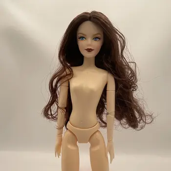 Новая 30-сантиметровая кукла с подвижными множественными суставами, нарисованными глазами, обнаженные куклы для девочек, которые можно одеть своими руками в качестве игрушек в подарок