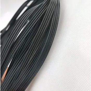 500 г Черного четырехлинейного Синтетического ротанга Материал для плетения Пластиковая вязка Ремонтный Стул Стол PE Ротанг