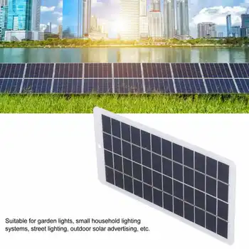 Поликристаллическая силиконовая солнечная панель мощностью 5 Вт 12 В Портативный комплект модулей солнечной панели для системы солнечного освещения