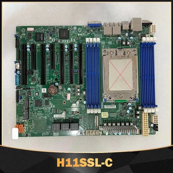 Для серверной материнской платы Supermicro H12SSL-i с одним процессором серии EPYC 7003/7002 ECC DDR4 PCI-E 4.0
