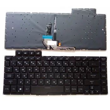 AR/PO Клавиатура для ASUS ROG ZEPHYRUS GU502 GU502G GU502GU GU502GV GA502 GX502 GM502 Игровая с RGB подсветкой