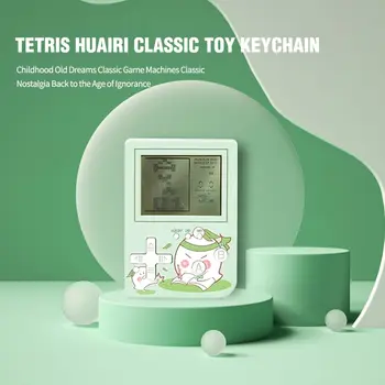 Зеленая портативная игровая консоль в стиле ретро для детей, классические ностальгические игровые автоматы, развивающие игрушки для пожилых игроков