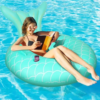 Надувной плавательный матрас ROOXIN, морское кольцо для плавания, игрушечный бассейн, шезлонг для взрослых, плавающая кровать для плавания, водное кресло